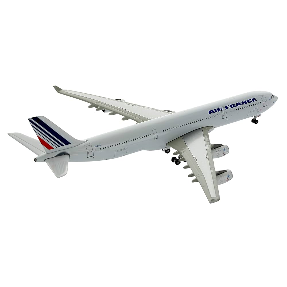 Airbus A340-300 Air France 1:400, Scale 1:400 (with Stand